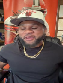 Poster for Fantasy football video from Josh Cribbs