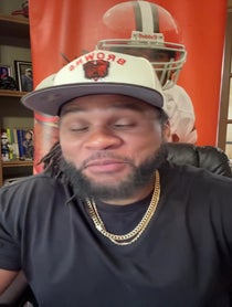 Poster for Fantasy football video from Josh Cribbs