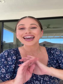 Poster for Birthday video from Nia Sanchez