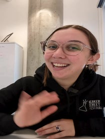 Poster for Birthday video from Kirsten Banks