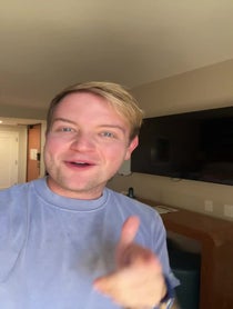 Poster for Birthday video from Vinny Thomas