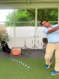 Poster for Pep Talk video from Anupsinghgolf