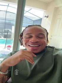 Poster for Birthday video from Rotimi