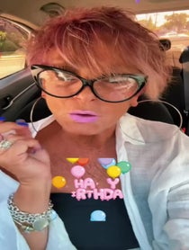 Poster for Birthday video from Roz JerZ Queen