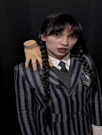Poster for Advice video from Wednesday Addams / Wandinha Addams
