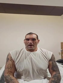 Poster for Birthday video from The Great Khali