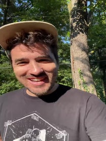 Poster for Pep Talk video from Jon Stamm