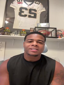 Poster for Fantasy football video from Pierre Thomas