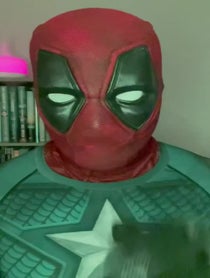 Poster for Pep Talk video from Deadpool