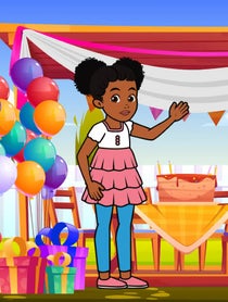 Poster for Birthday video from Gracie’s Corner