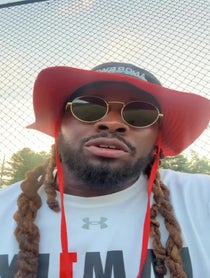 Poster for Fantasy football video from Trent Richardson