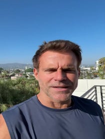 Poster for Birthday video from Cameron Mathison