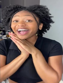 Poster for Birthday video from Kiana Nicole Washington