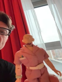 Poster for Birthday video from James Urbaniak