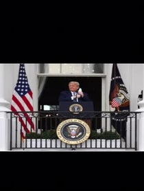 Poster for Birthday video from Donald Trump AI