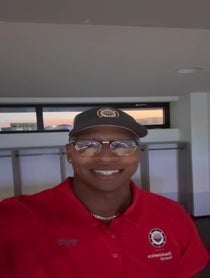Poster for Pep Talk video from Cullen Jones