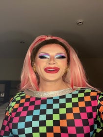 Poster for Birthday video from Divina De Campo