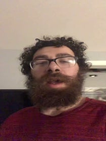 Poster for Birthday video from Andy