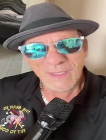 Poster for Birthday video from Robert Davi