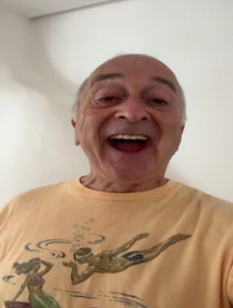 Poster for Birthday video from Sir Tony Robinson