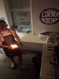 Poster for Birthday video from Corner Kitchen Rotherham