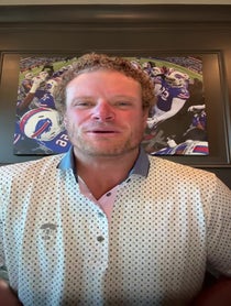 Poster for Fantasy football video from Eric Wood