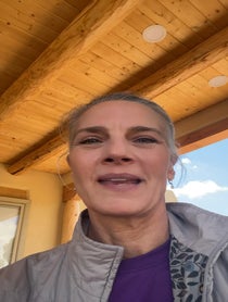 Poster for Birthday video from Terry Farrell