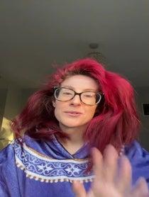 Poster for Birthday video from Sadie Miller