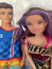 Poster for Pep Talk video from The Scottish Dolls