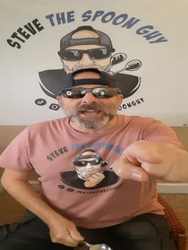 Poster for Birthday video from Steve the Spoon Guy