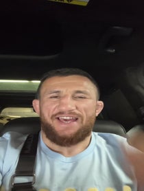 Poster for Pep Talk video from Merab Dvalishvili