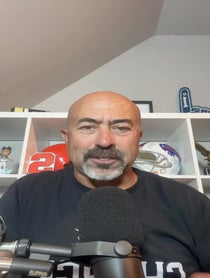 Poster for Fantasy football video from Sal Capaccio