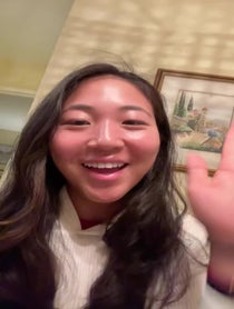 Poster for Pep Talk video from Christine Wang