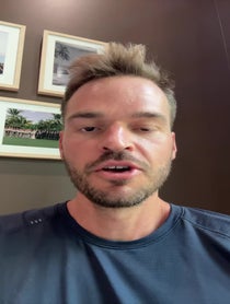 Poster for Pep Talk video from Trey Mancini