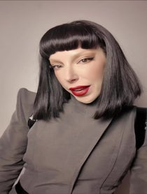 Poster for Pep Talk video from Vegas Lady Gaga impersonator
