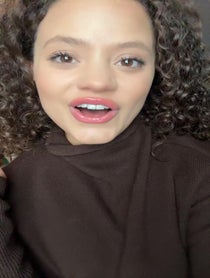 Poster for Birthday video from Sarah Jeffery