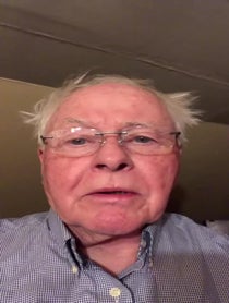 Poster for Birthday video from Bill McLaughlin "Bernie Sanders"