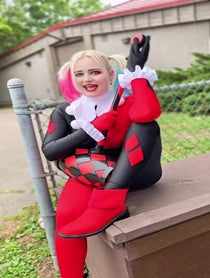 Poster for Birthday video from Harley Quinn