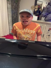 Poster for Pep Talk video from Kodi Lee