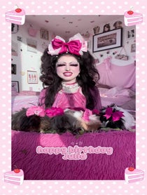 Poster for Birthday video from Very Valentina