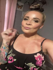 Poster for Birthday video from Miss Whitney Morgan Fetish Model