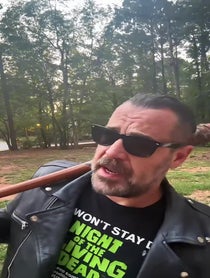 Poster for Pep Talk video from The Notorious Negan