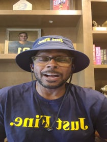 Poster for Birthday video from Desmond Howard