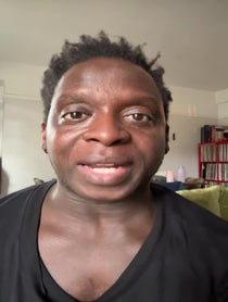Poster for Birthday video from Kobna Holdbrook-Smith