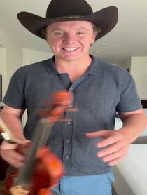Poster for Birthday video from Jimmy Strings