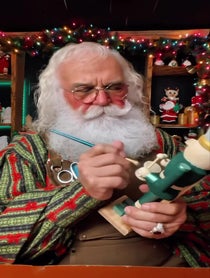 Poster for Pep Talk video from Santa Corky