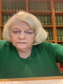 Poster for Birthday video from Ann Widdecombe