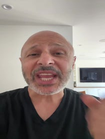 Poster for Birthday video from Maz Jobrani