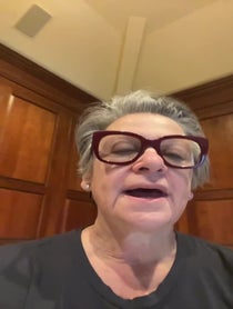 Poster for Birthday video from Caroline Manzo