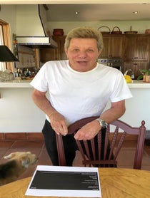 Poster for Birthday video from Frankie Avalon